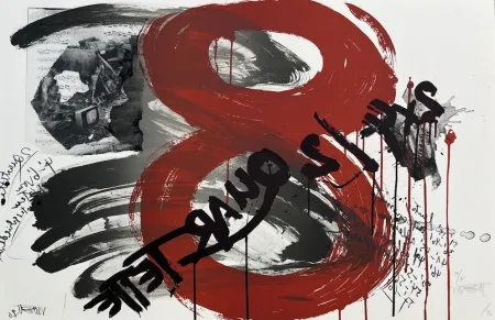 Litografia Vostell - The Scream : Quartet