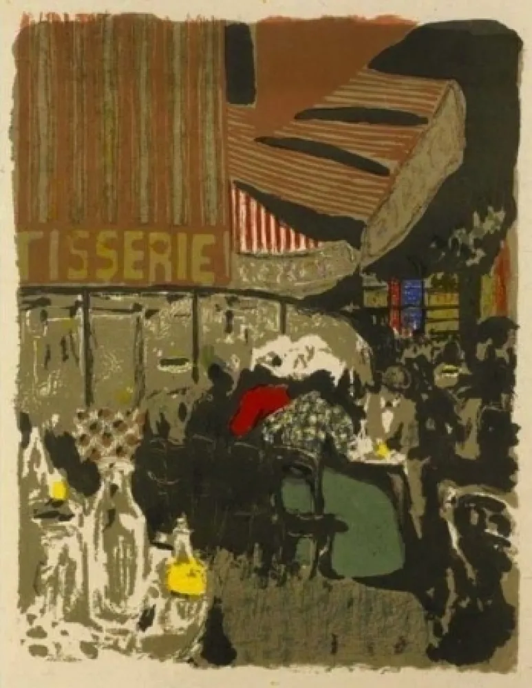 Litografia Vuillard  - La pâtisserie