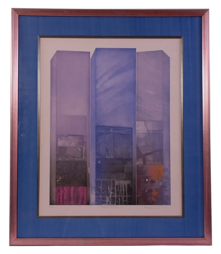 Acquaforte Ware - Shaped Triptych II