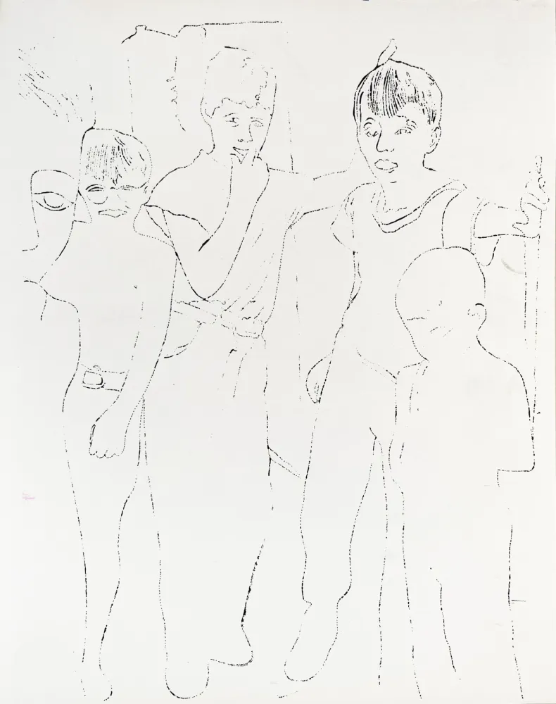 Litografia Warhol - A Gold Book