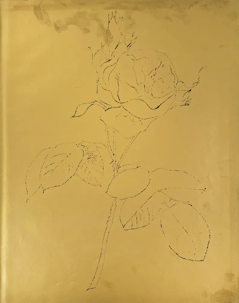 Litografia Warhol - A Gold Book
