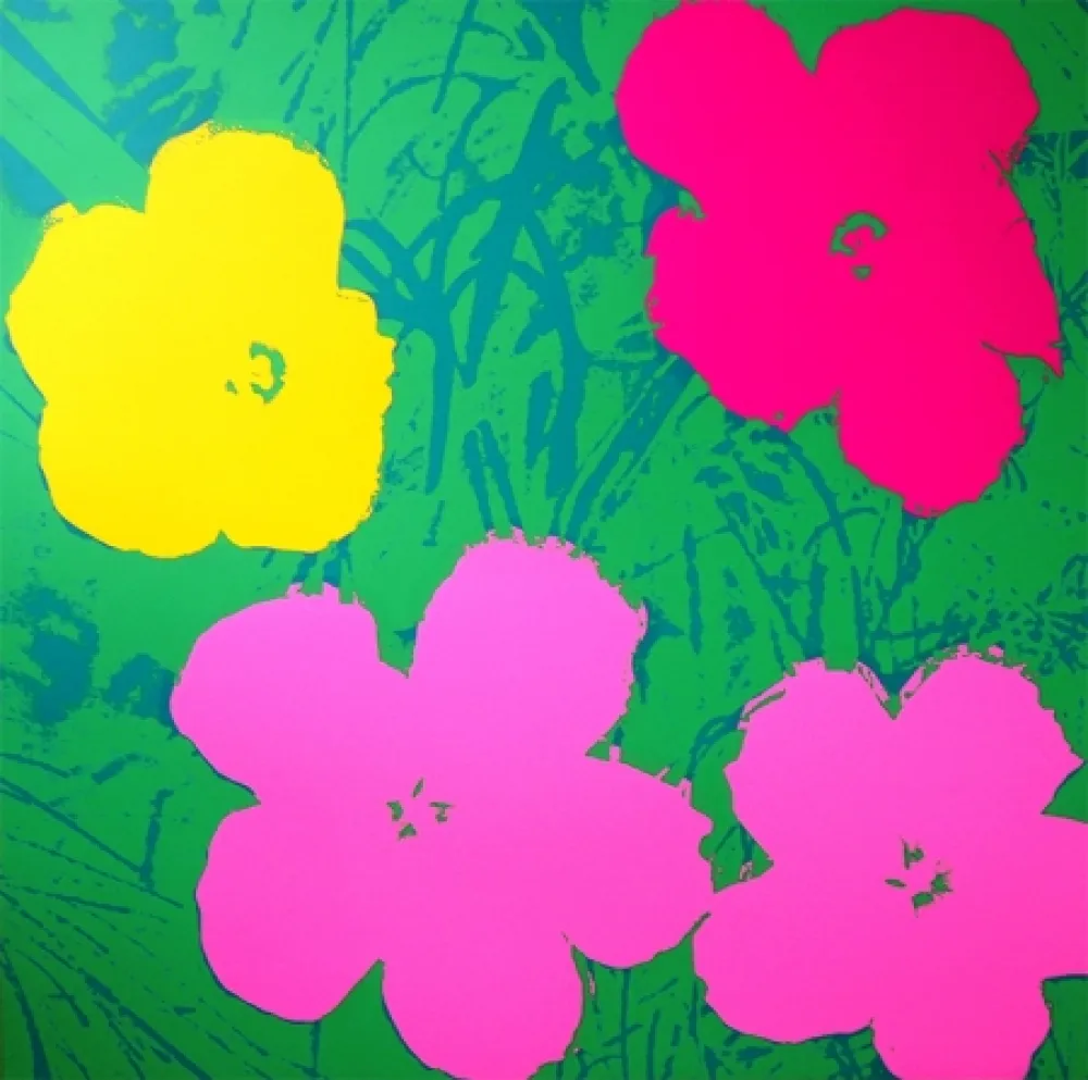 Serigrafia Warhol (After) - Flowers 11.68