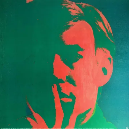 Serigrafia Warhol (After) - Self Portrait 