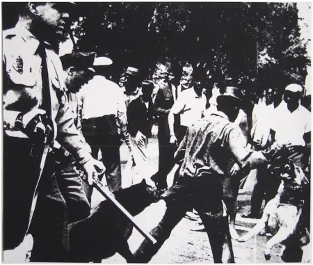 Serigrafia Warhol - Birmingham Race Riot (FS II.3)