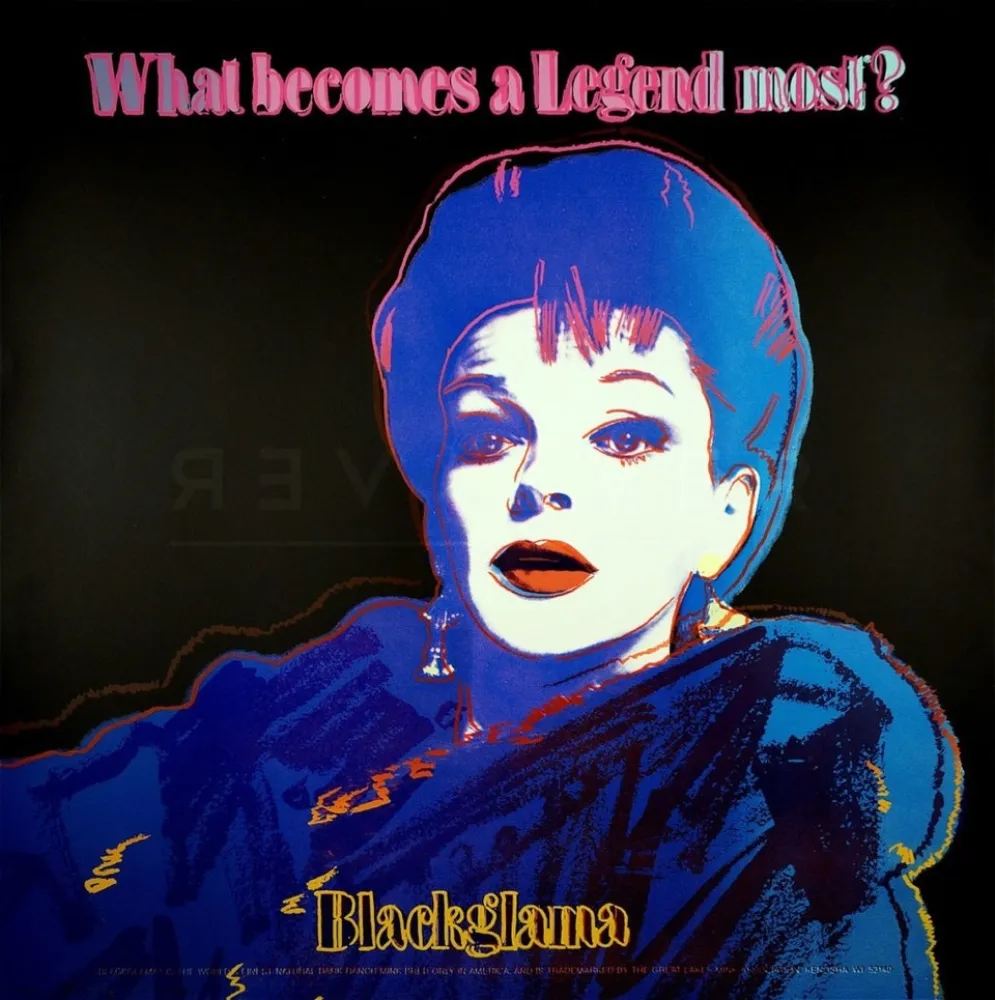 Serigrafia Warhol - Blackglama (FS II.351) 