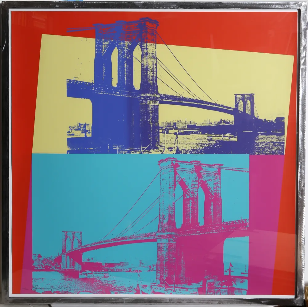 Serigrafia Warhol - Brooklyn Bridge