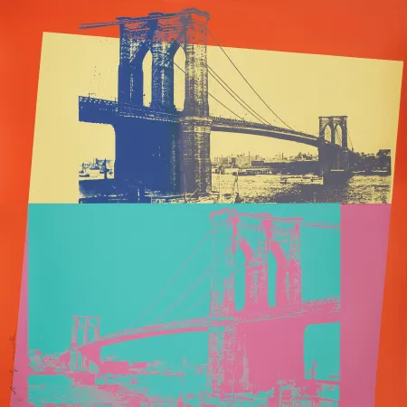 Serigrafia Warhol - Brooklyn Bridge (FS II.290)