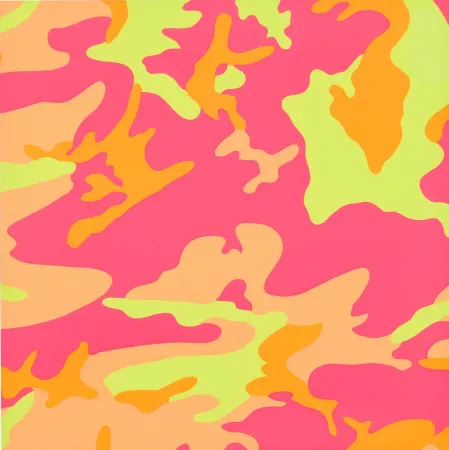 Serigrafia Warhol - Camouflage (F. & S. II.409)
