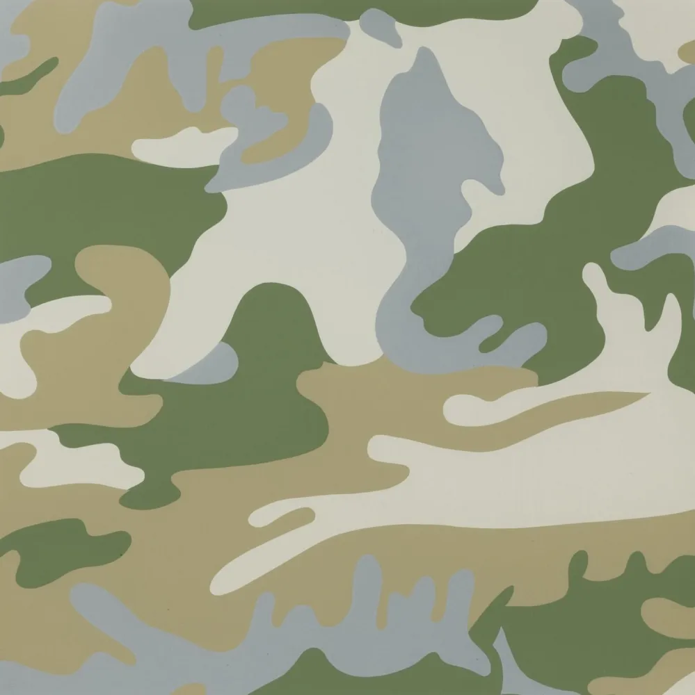 Serigrafia Warhol - Camouflage (FS II.407)