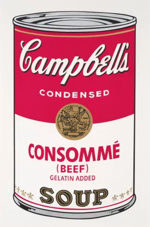 Serigrafia Warhol - Campbell's Soup: Consommé (FS II.52)