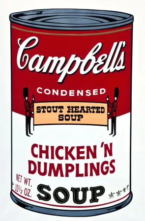 Serigrafia Warhol - Campbells Soup II: Chicken N Dumplings (FS II.58)