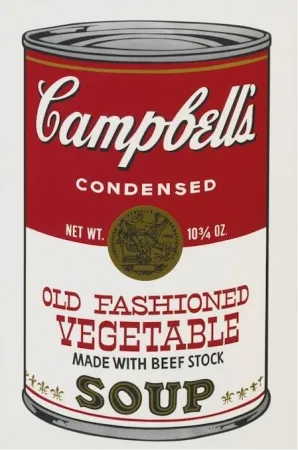 Serigrafia Warhol - Campbell’s Soup II: Old Fashioned Vegetable (FS II.54)