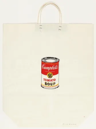 Serigrafia Warhol - Campbells Soup Shopping Bag (FS II.4)