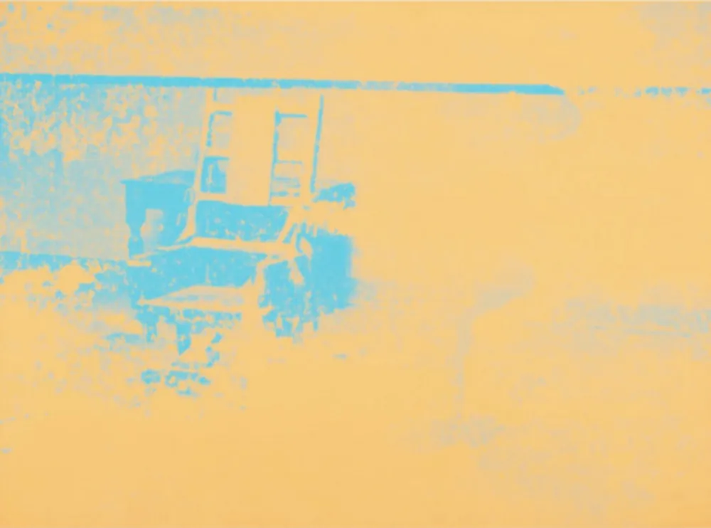 Serigrafia Warhol - Electric Chair