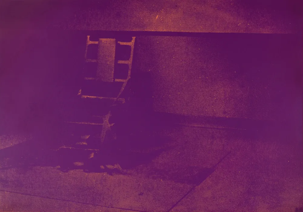 Serigrafia Warhol - ELECTRIC CHAIR FS II.76