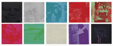 Serigrafia Warhol - Flash – November 22, 1963 (FS II.32-42), Complete Portfolio