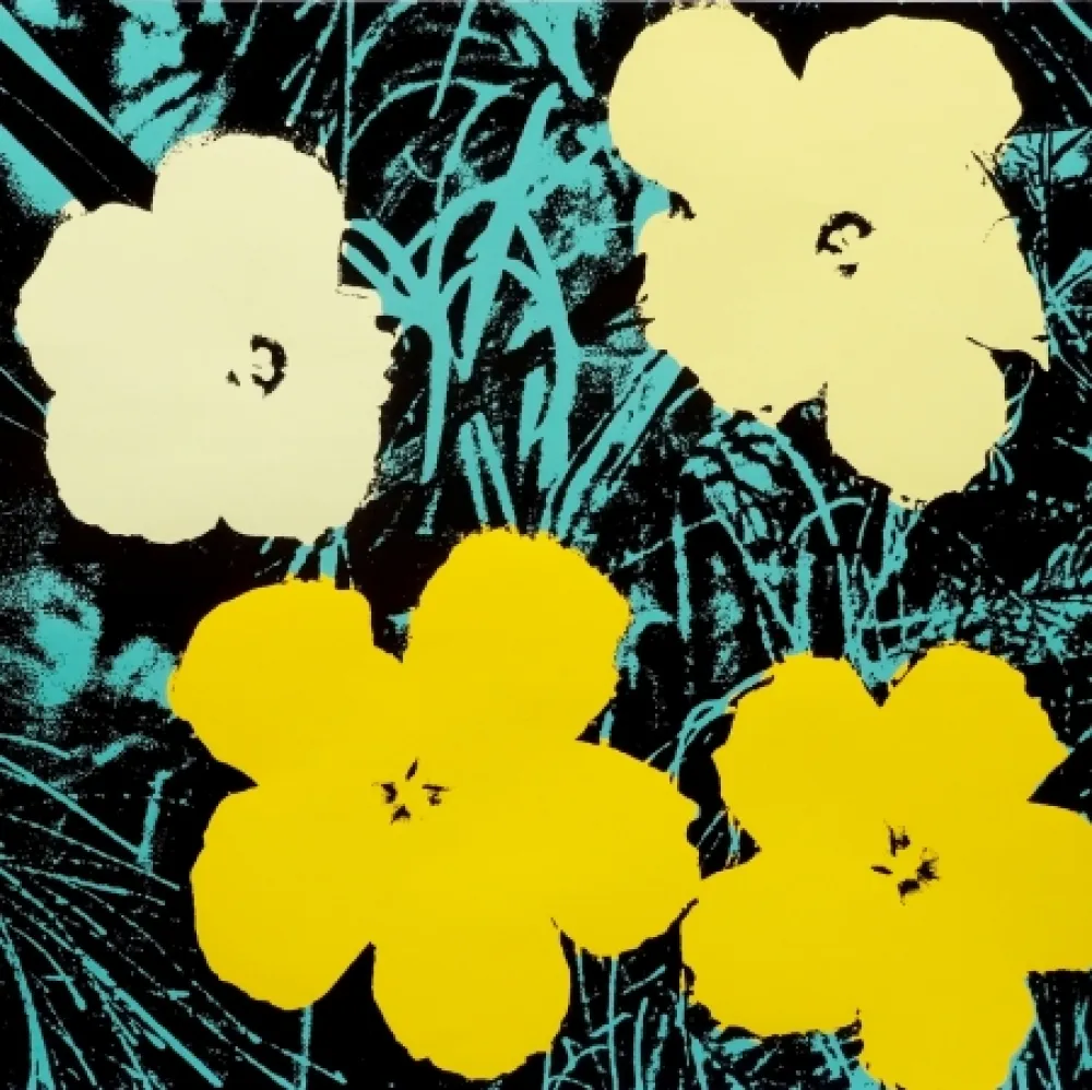 Serigrafia Warhol - Flowers