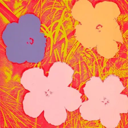 Serigrafia Warhol - Flowers 69