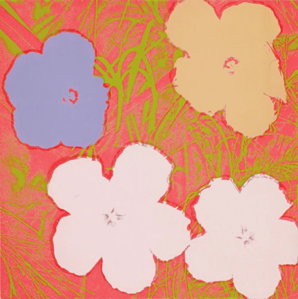 Serigrafia Warhol - Flowers 69