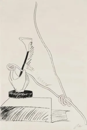 Serigrafia Warhol - Flowers (Black and White), FS II.101