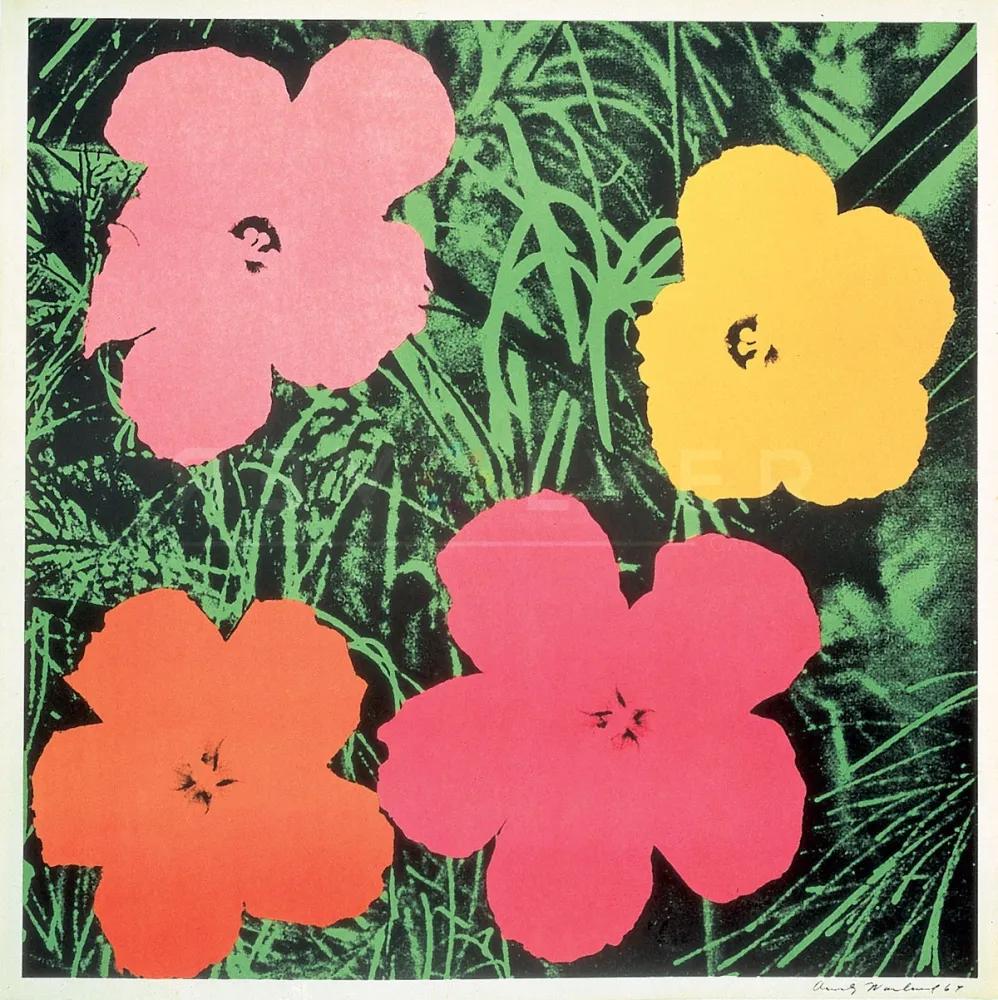 Serigrafia Warhol - Flowers (FS II.6)