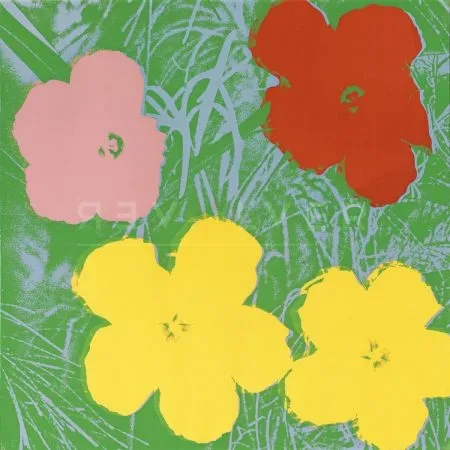 Serigrafia Warhol -  Flowers (FS II.65) by Andy Warhol 