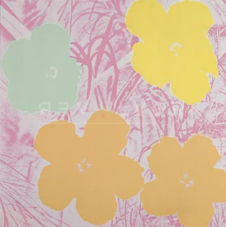 Serigrafia Warhol - Flowers (FS II.70)