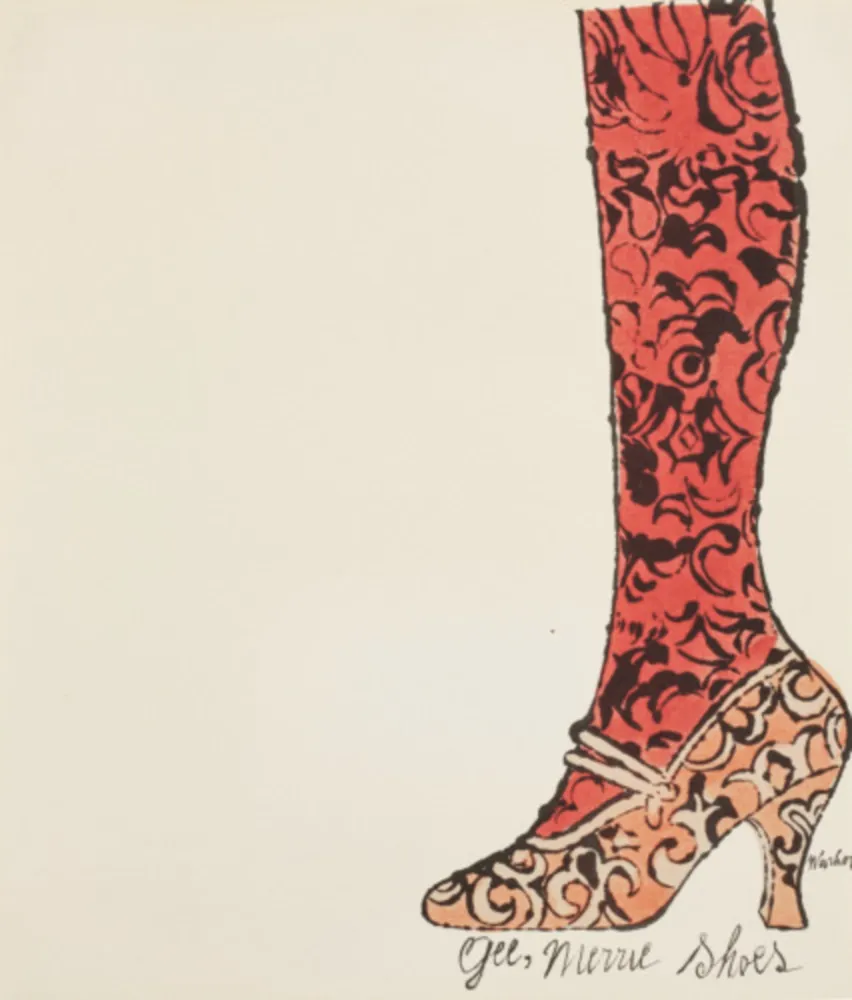 Multiplo Warhol - Gee, Merrie Shoes