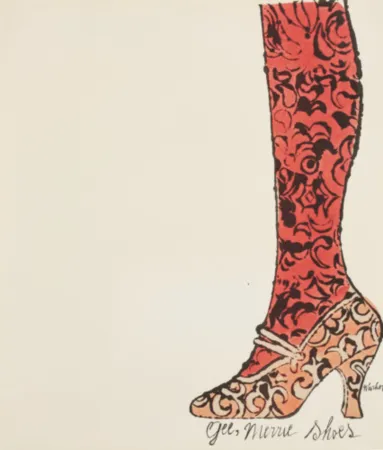 Multiplo Warhol - Gee, Merrie Shoes