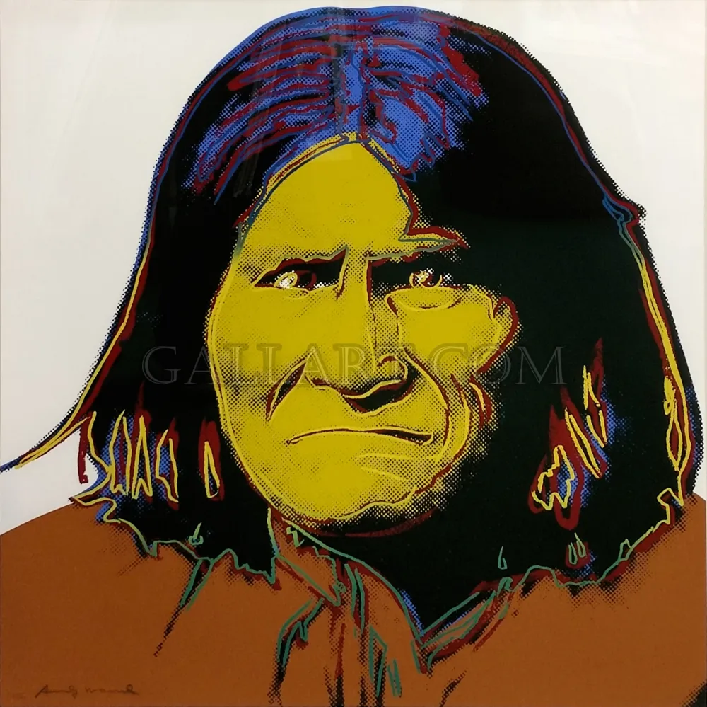 Serigrafia Warhol - GERONIMO FS II.384