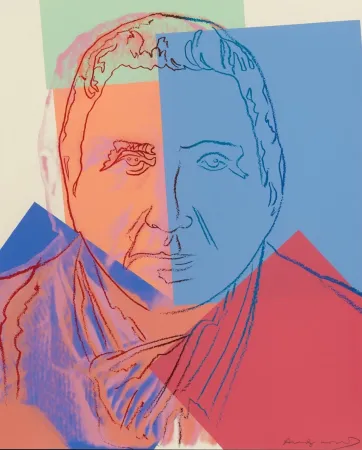Serigrafia Warhol - Gertrude Stein (FS II.227) 