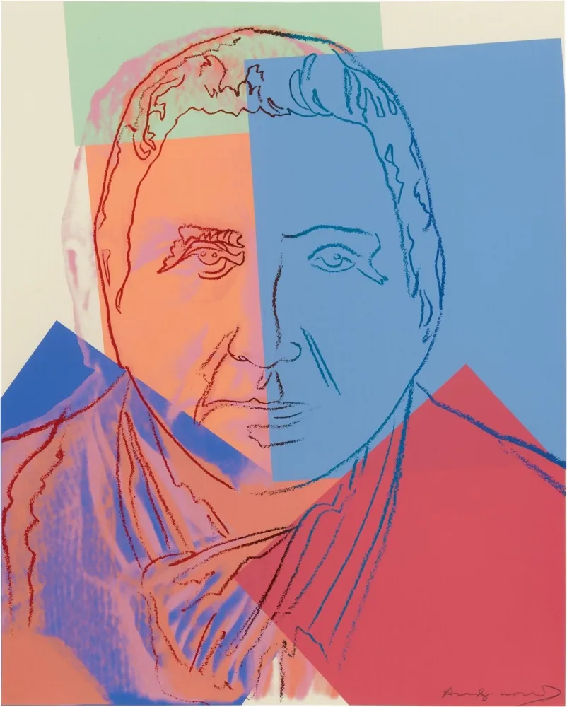 Serigrafia Warhol - Gertrude Stein (FS II.227) 