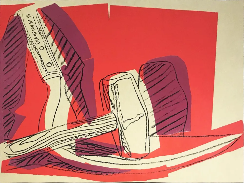 Serigrafia Warhol - Hammer & Sickle