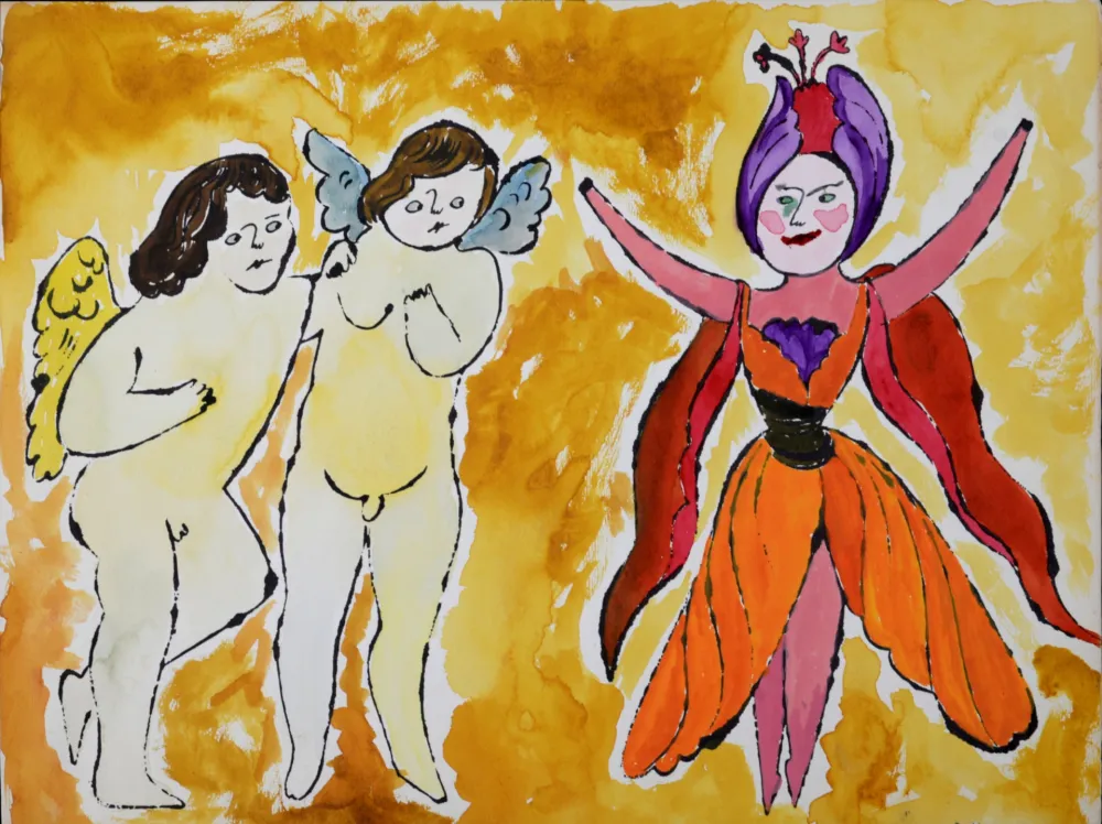 Litografia Warhol - In the Bottom of My Garden (I), 1956