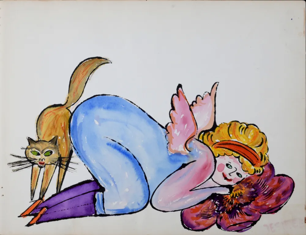 Litografia Warhol - In the Bottom of My Garden (L), 1956