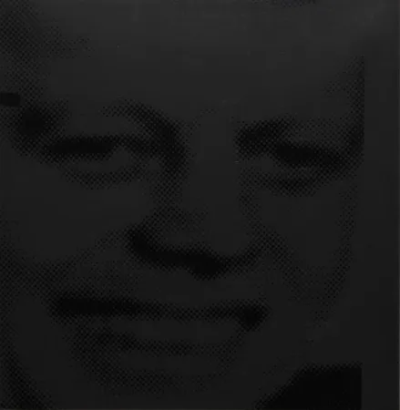 Multiplo Warhol - JFK (Black)
