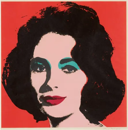 Serigrafia Warhol - Liz Taylor 7