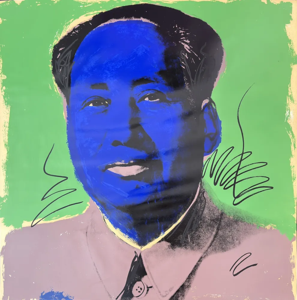 Serigrafia Warhol - Mao 90