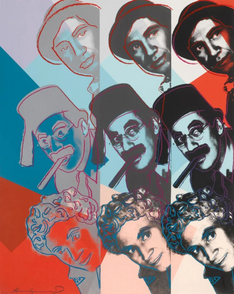 Serigrafia Warhol - Marx Brothers (FS II.232)