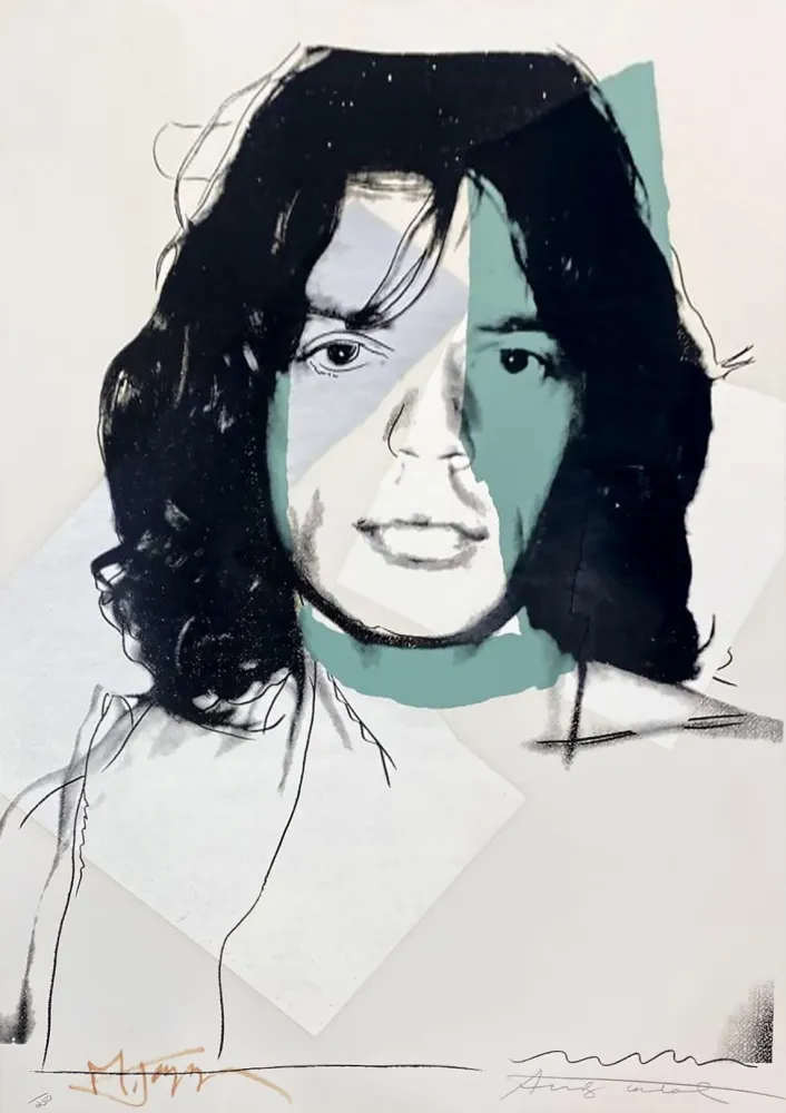 Serigrafia Warhol - Mick Jagger 138