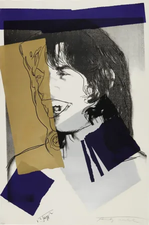 Serigrafia Warhol - Mick Jagger 142