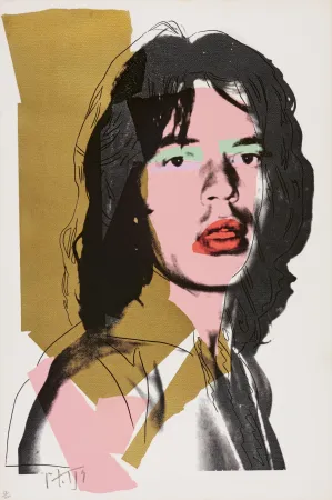 Serigrafia Warhol - Mick Jagger #143