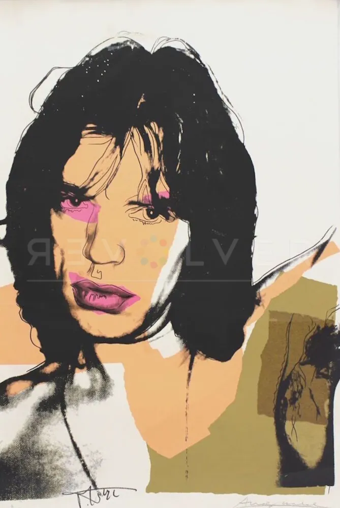 Serigrafia Warhol - Mick Jagger (FS II.141) 