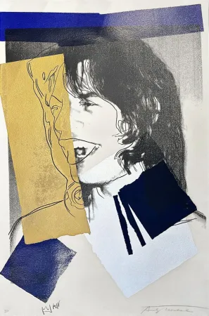 Serigrafia Warhol - Mick Jagger (FS II.142)
