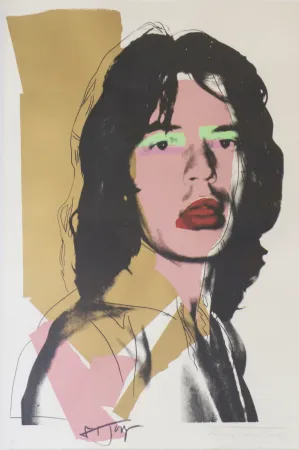 Serigrafia Warhol - Mick Jagger (FS II.143) 