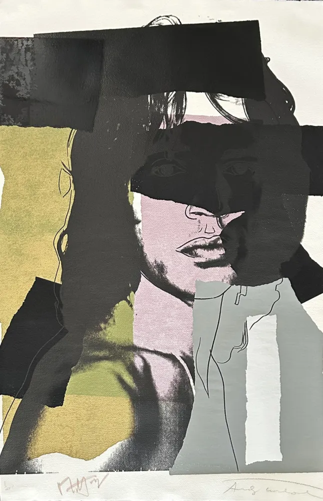 Serigrafia Warhol - Mick Jagger (FS II.145)