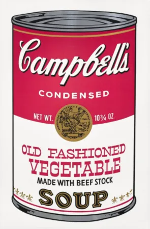 Serigrafia Warhol - Old Fashioned Vegetable from Campbell's Soup II (F.&S.54)