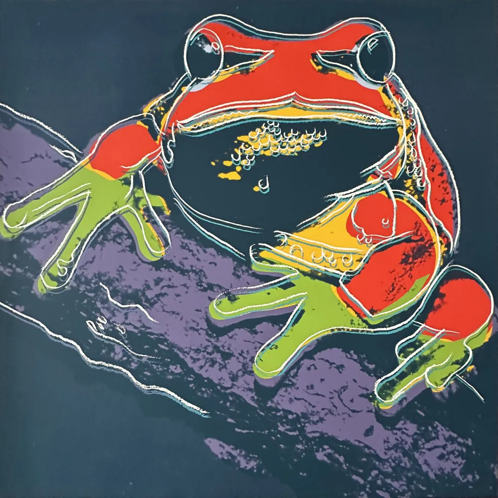 Serigrafia Warhol - Pine Barrens Tree Frog (FS II.294)