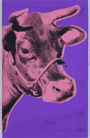 Serigrafia Warhol - Pink COW