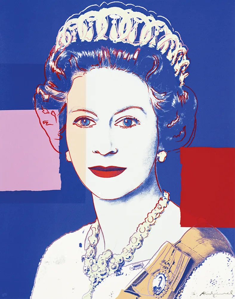 Serigrafia Warhol - Queen Elizabeth II 337